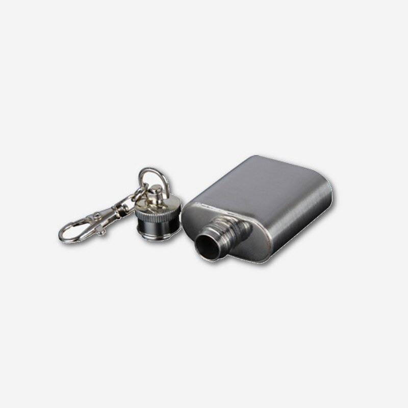 Arshen 28 ml Draagbare Rvs Mini Heupfles Whisky Liquor Flagon Party Wedding Bar Drink Knop Fles Alcohol Drinkware