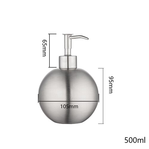 GAPPO liquid soap dispensers bathroom stainless steel color emulsion bottle bathroom kitchen accessories soap pumps