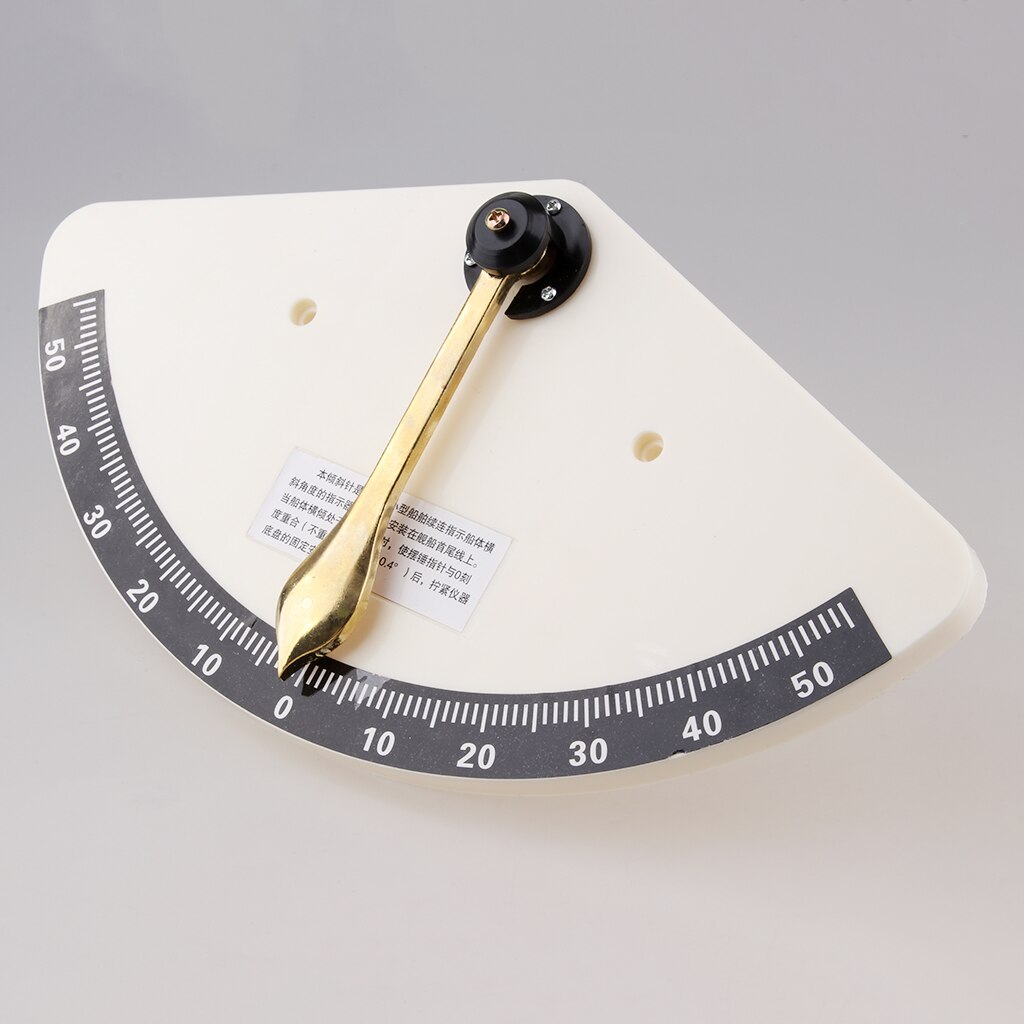Marine Instrument Ships Boat Yacht Marine Clinometer Level Inclinometer for Water Sports Dinghy Accessories