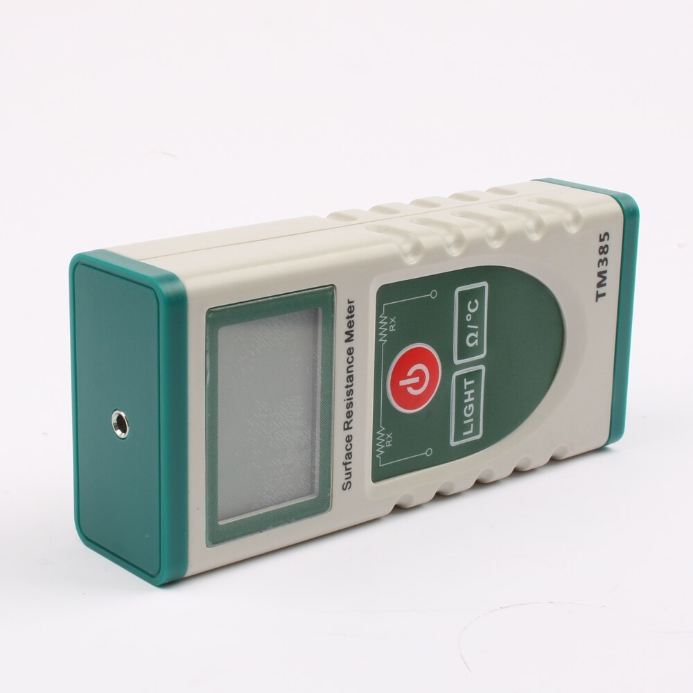 TM385 Digital Surface resistance tester anti-static tester electrostatic measurement temperature meter