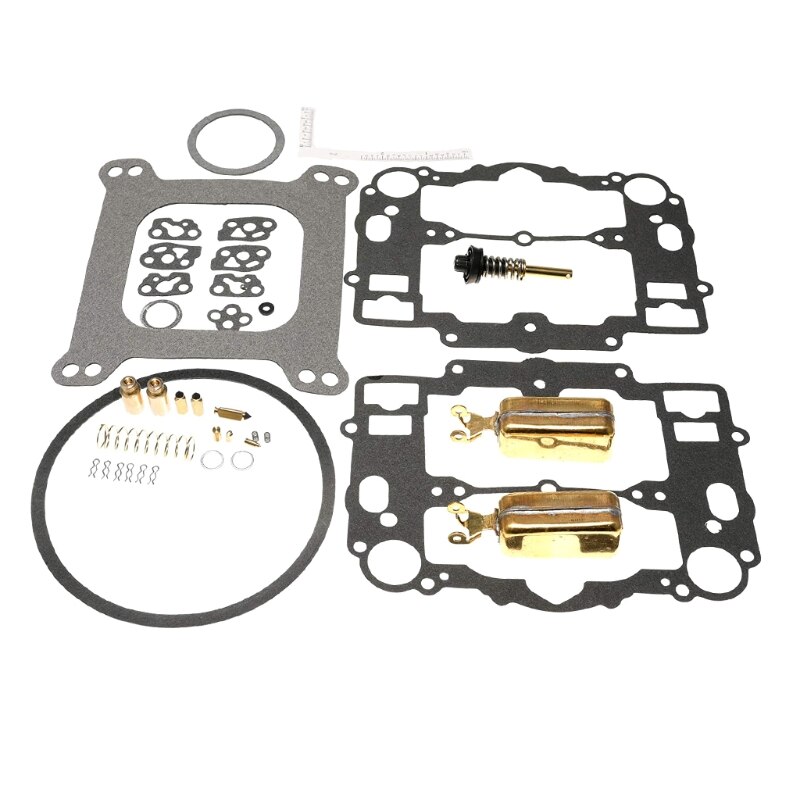 Carburetor Rebuild Kit for Edelbrock 1405 1406 1407 1408 1409 1410 1411 (With Bowl Cover Gasket)