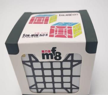 MF8 4x4 son-mamma II Puzzle nero 4x4 sun-mom II Cubo magico forma strano Cubo magico gif giocattoli educativi per bambini: 4x4 Sun-Mum II BL