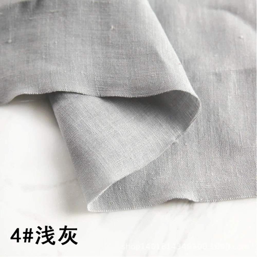 Ropa de lino , tela de cáñamo por metro, piedra fina lavada, lino de de , pantalones de vestir de verano, tela de ramio