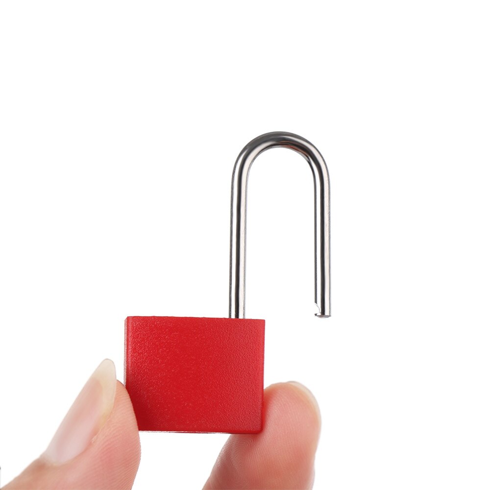 Mini Strong Steel Padlock Travel Luggage Tiny Suitcase Lock with 2 Keys Diary padlock Protector Security Tool