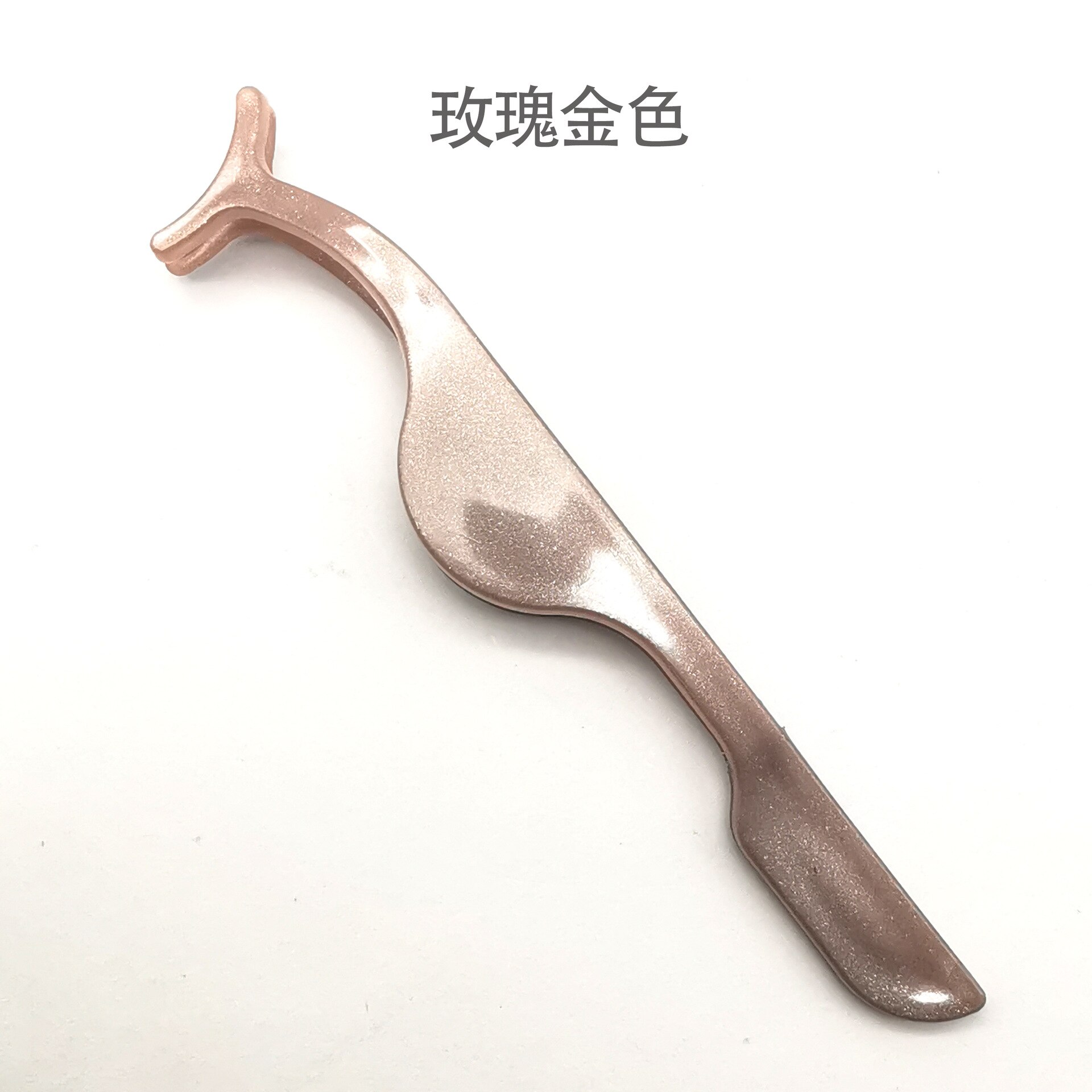 30 PCS False Eyelash Tweezers False Eyelashes Applicator Eyelash Extension Curler Nipper Auxiliary Clamp Makeup Forceps Tools: Rose gold