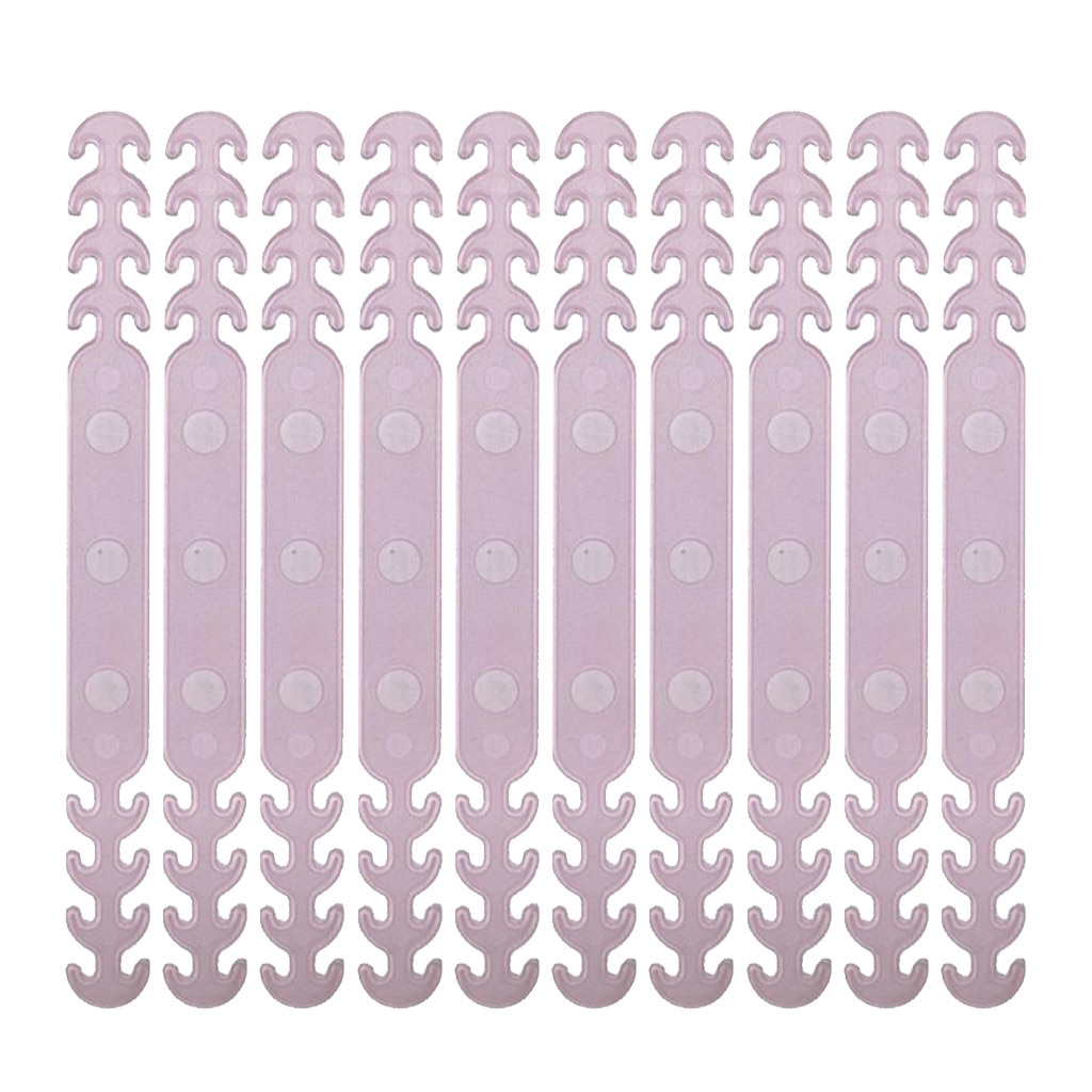 10pc Face Mask Extension Holder Strap Extender Ear Hook Plastic Adjustable Mask Extension Hook Clip Hang Mask Rope Grips