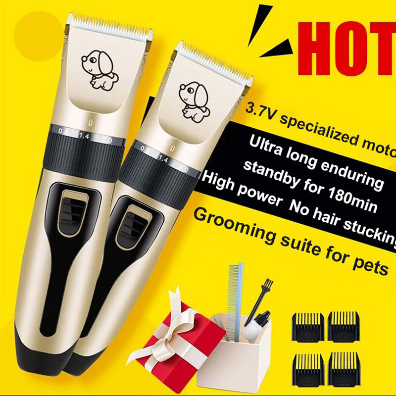 Dog Electric Clippers Pet Hair Trimmer Puppy Grooming Electric Haircut Cutter Shaver Trimmer Set Accessories