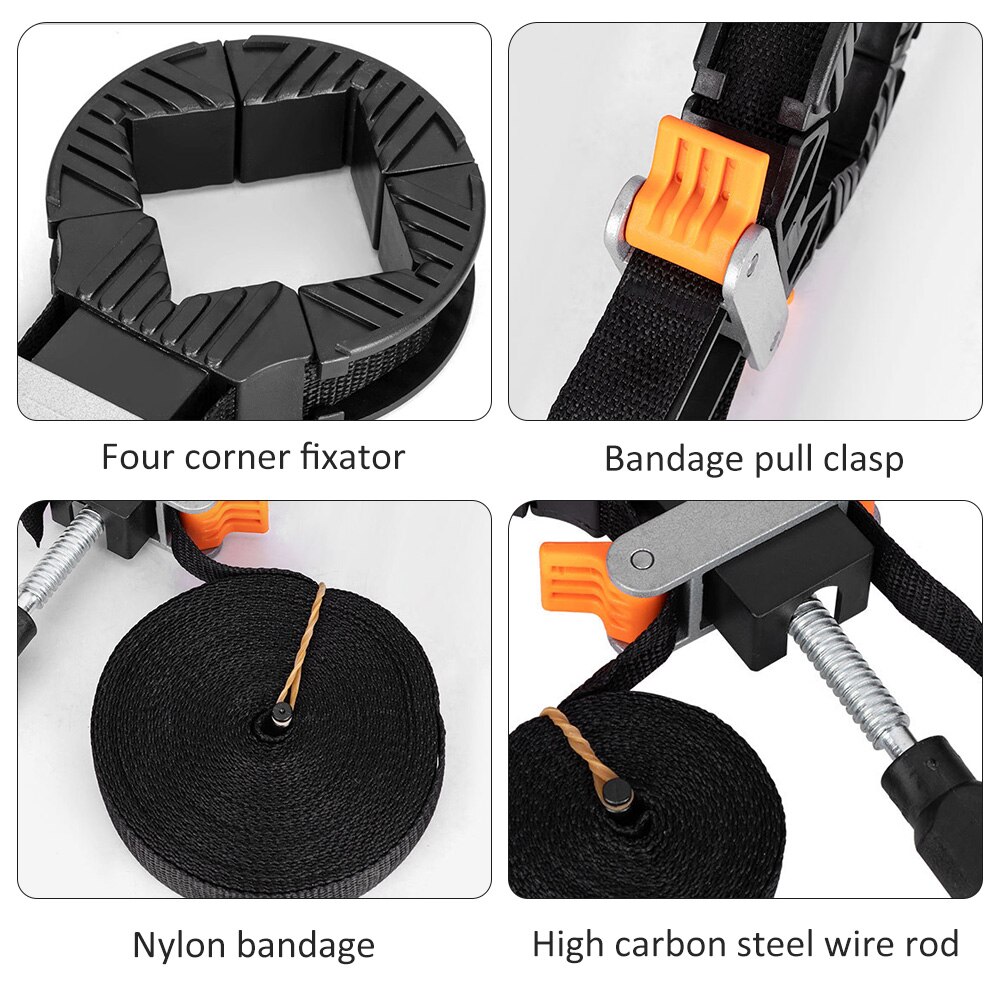 Band Strap Frame Holder For Picture Frame Holder Belt Clamping Tools Woodworking Quick Adjustable Band Clamp Woodworking Tools