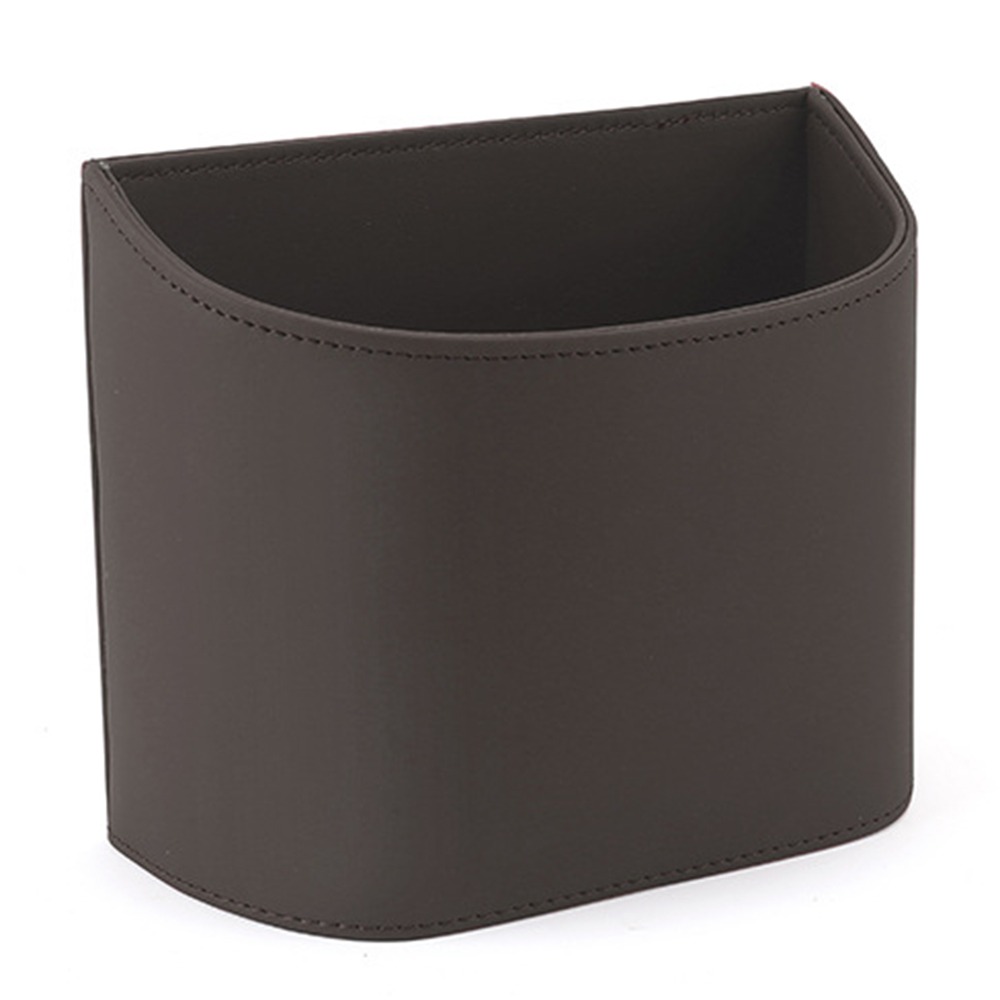 Skórzany kosz na śmieci robić samochodu, wiszący, oszczędzający miejsce, schowek na tylne siedzenie, przenośny, wodoodporny pojemnik na śmieci, akcesoria robić wnętrza samochodu.: Czerwony