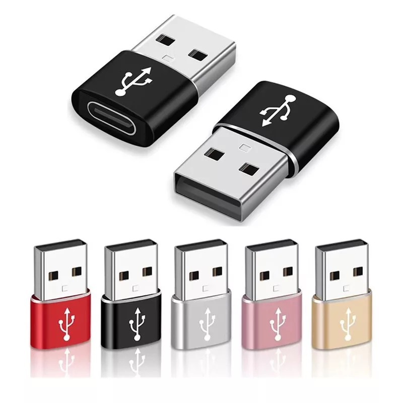 Adapter USB 3.0 na USB C 3.1 Mini Hi-Speed USB typu C żeński na USB typu A męski Szybkie ładowanie Synchronizacja danych Adapter OTG Konwerter