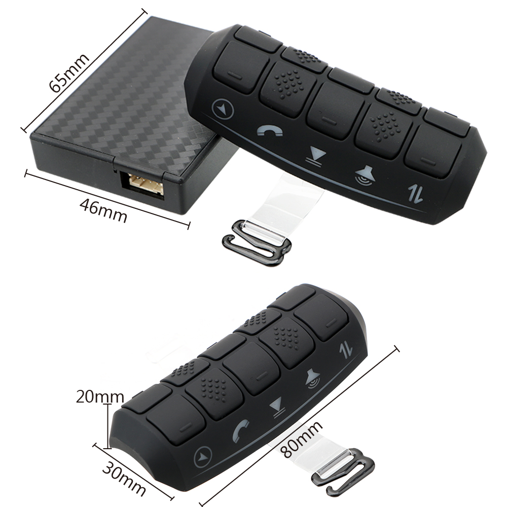 Controller Wireless autoradio lettore GPS DVD telecomando per auto pulsante del volante