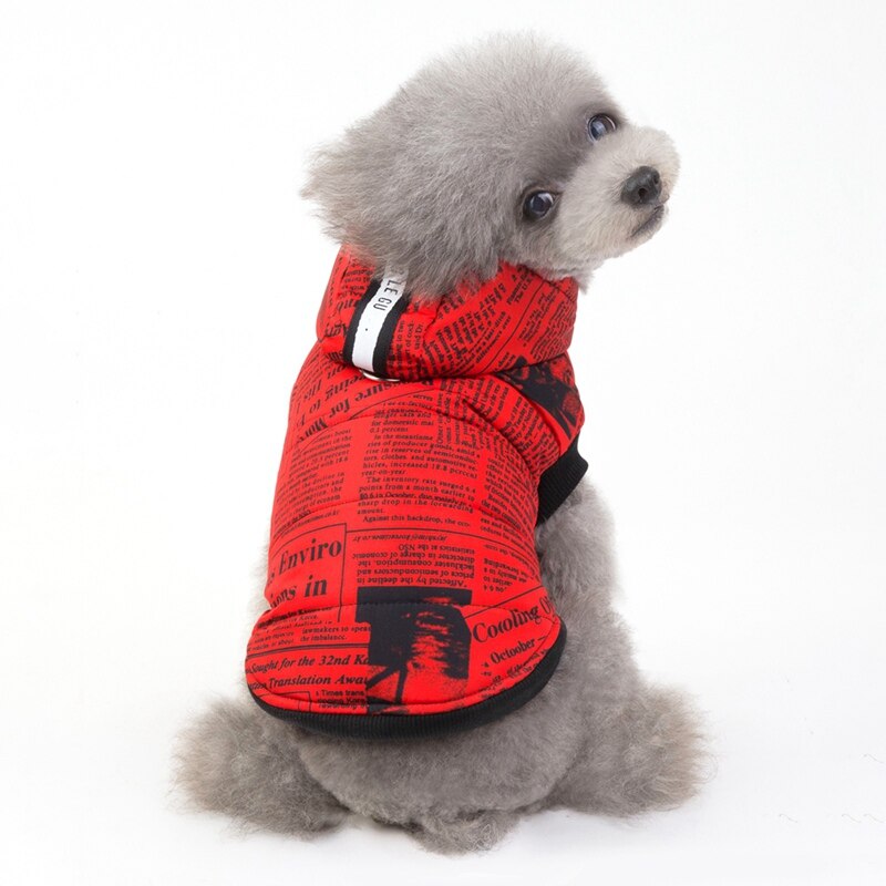 Pet Kleding Hond Kleding Warm Thicken Kleding Honden Hoodie Hond Jas Katoenen Jas Voor Kleine Middelgrote Honden Huisdieren Producten S-XXL