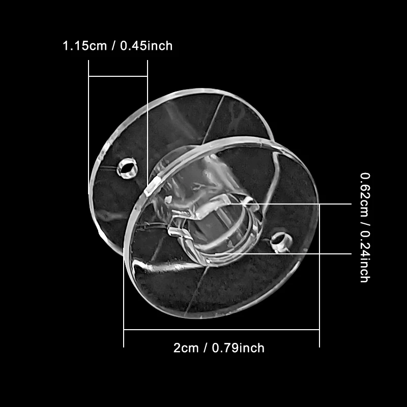 Szpule robić maszyn robić szycia szpule plastikowe maszyny robić szycia oś skrzynka 25 przezroczyste szpule, maszyna robić szycia domowego m schowek