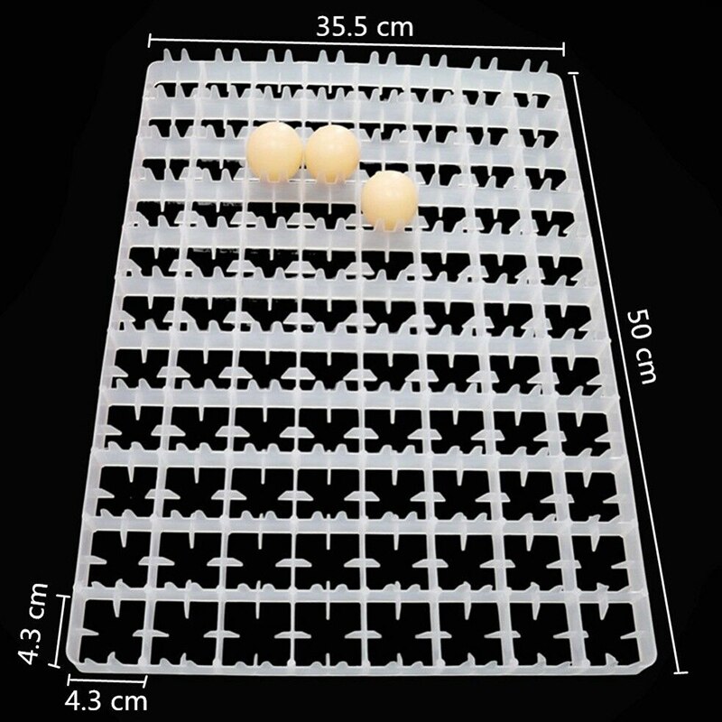 4 Pcs 88 Eggs Incubator Trays Farm Equipment Plastic Egg Tray Automatic Egg Incubator Accessories Hatching Supplies