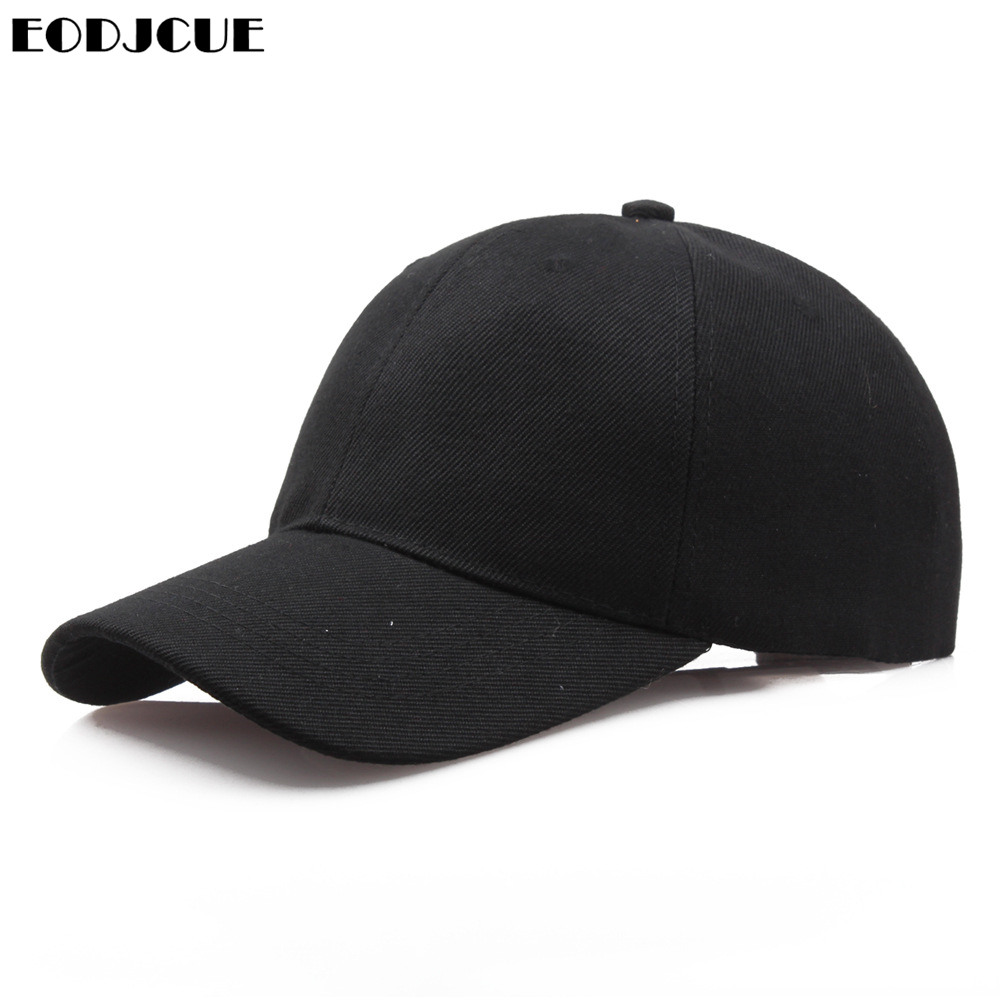 Mærke baseball kasket hat mænd kvinder ensfarvet justerbar solskærm hat far hat trucker hat gorras