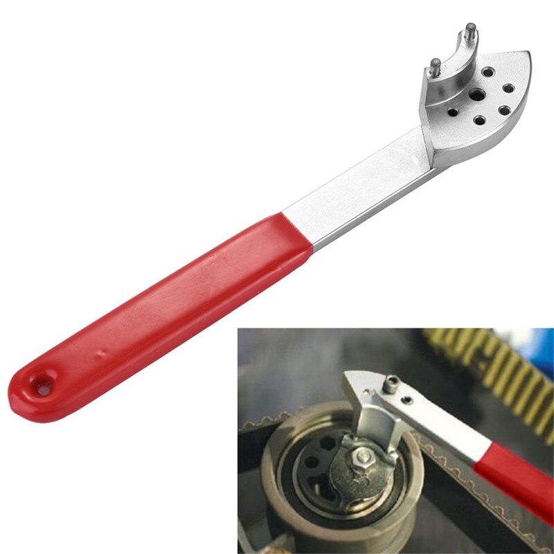 Durable Carenginewrench Pulley Car Engine Timing Multifunction Portable Pulleywrench Belt Tension Tensioning Tool