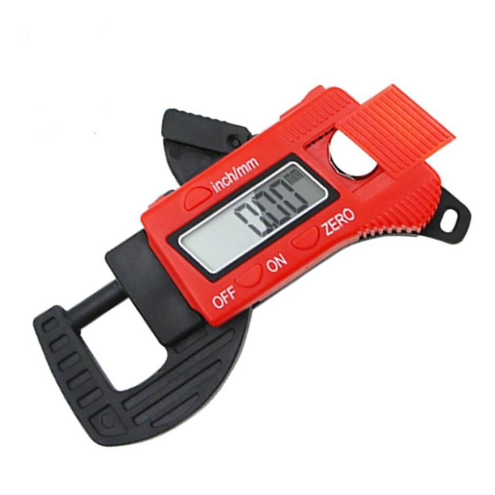 Light Portable Thickness Measuring Instrument Electronic Digital Display Thickness Gauge Width Gauging Tools