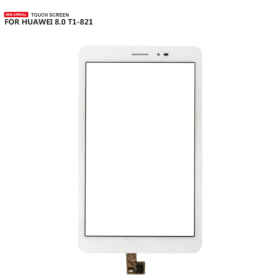 Para Huawei MediaPad T1 8,0 Pro 4G T1-823 T1-823L T1-821 T1-821L T1-821 digitalizador de pantalla táctil Sensor de piezas de repuesto