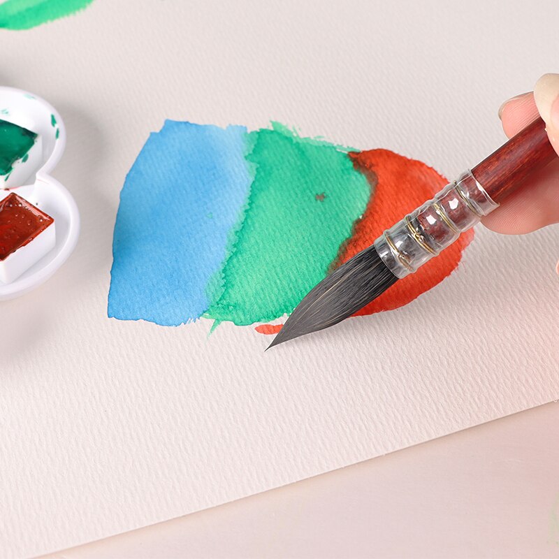 Russiske hvide nætter solid akvarel maling keglesonnet studerende / kunstner klasse 12/16/24/36 farver maleri vandfarvepigmenter