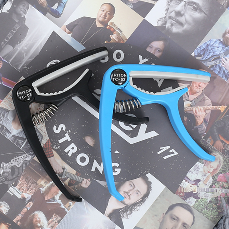 Beste Capo Voor Akoestische Klassieke Elektrische Gitaar Veranderen Tuning Clamp Key Metal Gitaar Capo Muziekinstrumenten Accessoires