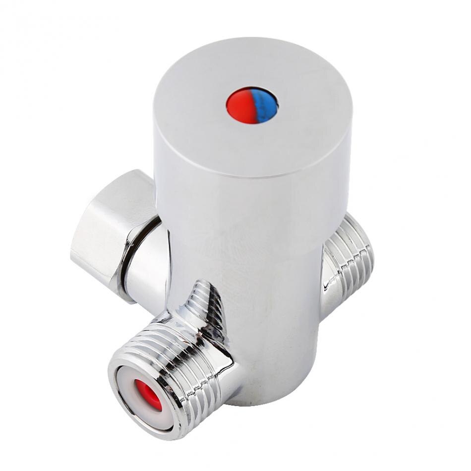 G1/2 Warm Koud Water Mengkraan Mixer Verstelbare Temperatuurregeling Voor Badkamer Douchekop Kraan Tap