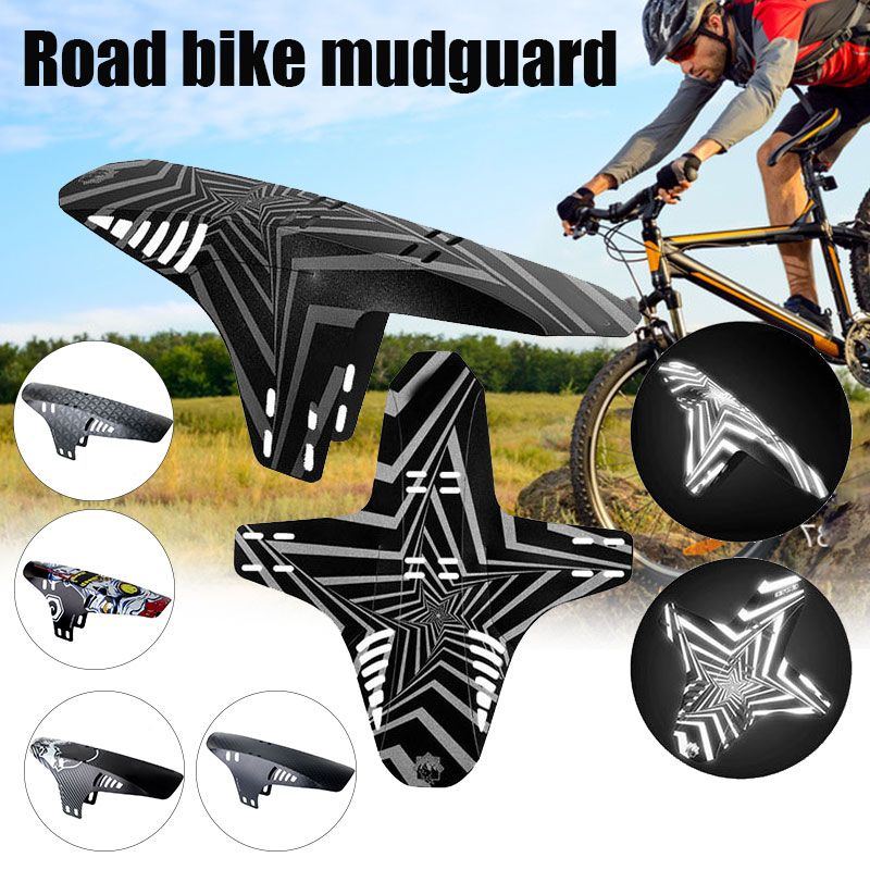 Cykelskærme mudguard bærbar rainguard for- og bagkompatibel cykel mudderbeskyttelse sæt til universal mountainbike