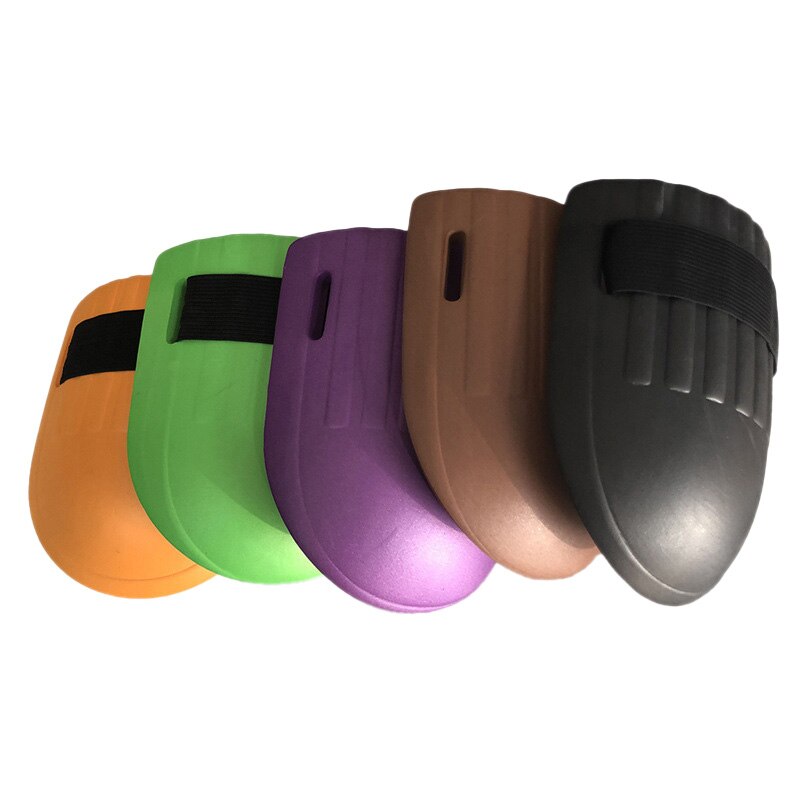 1 Pair Covered Foam Knee Pad Protectors Sport Work Kneeling Pad Black Foam Eva Cushion Garden Kneeling Shade Mat