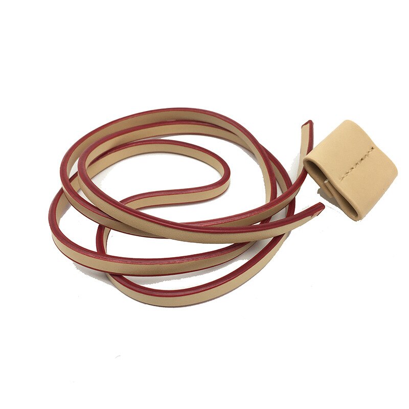 Mode Vrouwen Afneembare Pu Lederen Tas Band Dames Bucket Tassen Koord Bossen Rugzak Beam Pocket Accessoires Handvat: 3