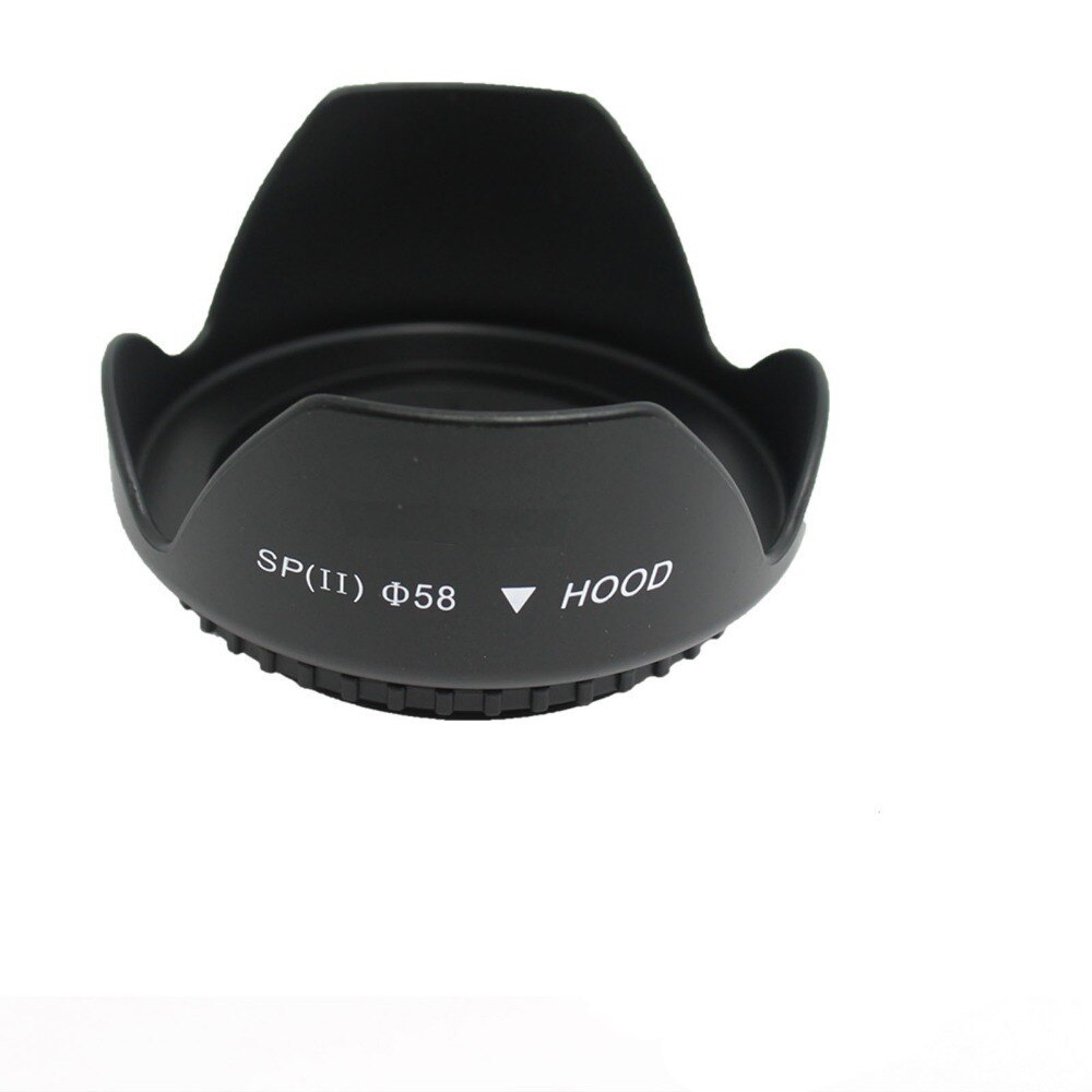 58MM UV Filter + Sonnenblende + Deckel + objektiv kappe seil für Kanon EOS 400D 550D 500D 600D 1100D Nikon D80 D50 D7000 D3100 DS DSLR