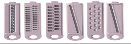12Pcs Multi-function vegetable Cutter Potato Slicer Kitchen Household Slicer: dusty pink
