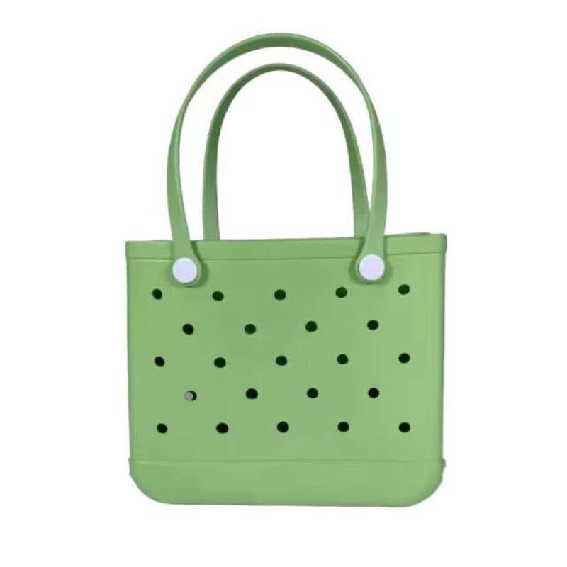 Boggs Bag Extra Large Tote Shoulder Handbag EVA Rubber Waterproof Basket Women Tote Boggs Bag for Travel: S / Orange
