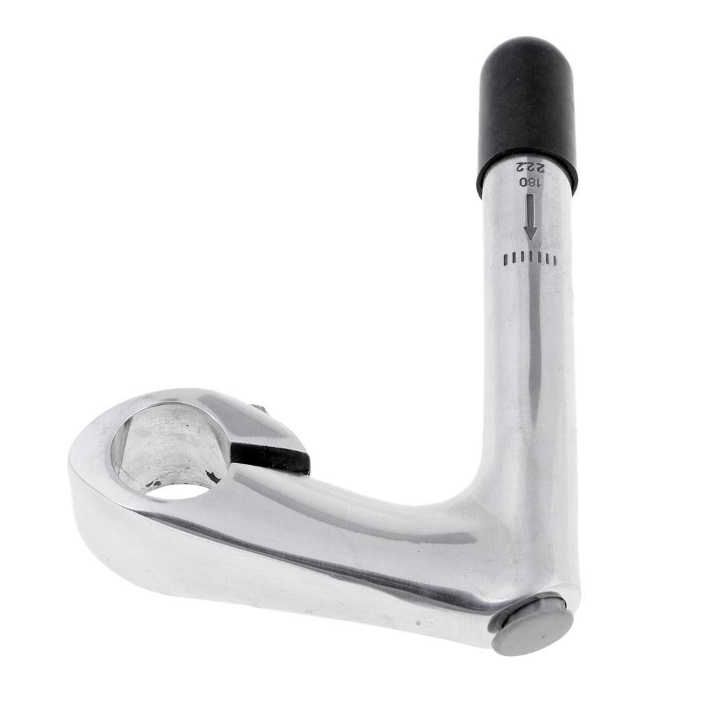 Universal Bike Quill Stem Aluminum Alloy Handlebar 1 Bolt Stem 25.4mm Riser