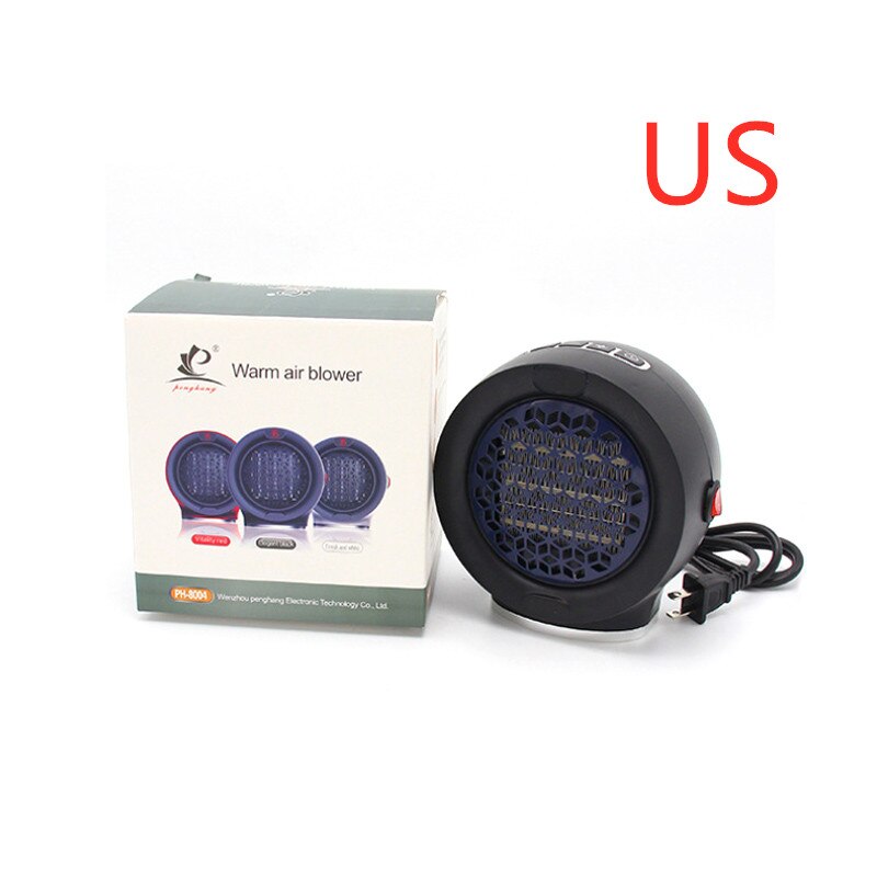 Fan Heater For Home Mini Electric Heater Heating Electric Warm Air Fan Office Room Heaters Handy Air Heater Warmer Fan: US Plug