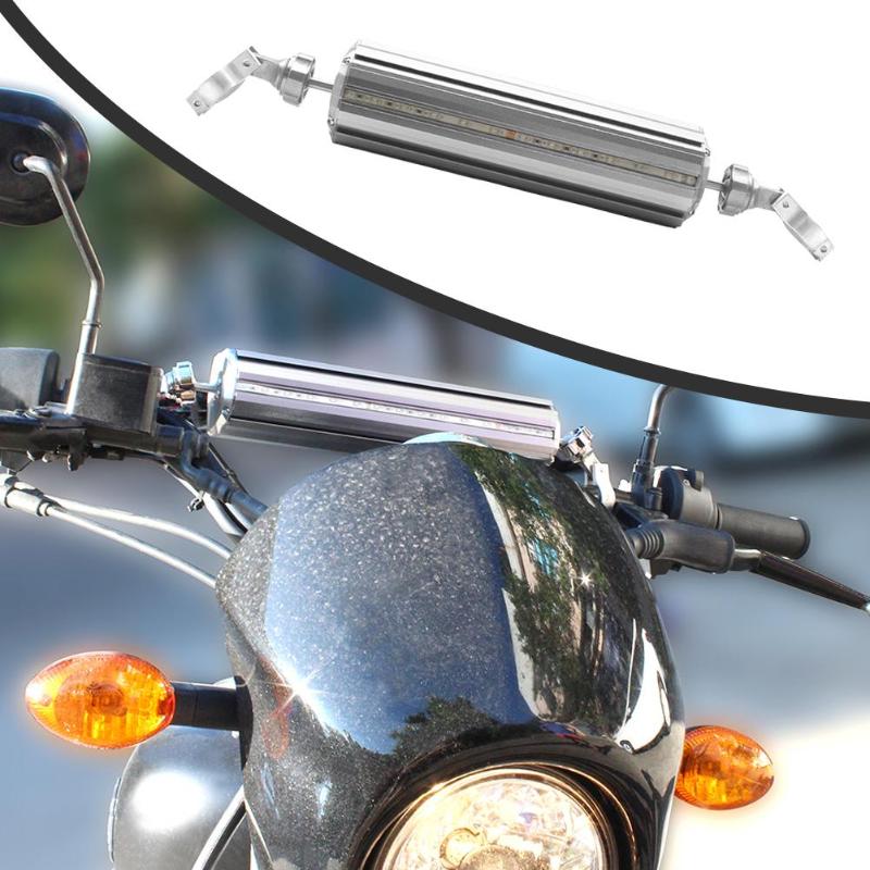Motorcycle Waterproof Bluetooth o Led Display App Control Mp3 / Tf / Usb Radio Stereo Speaker