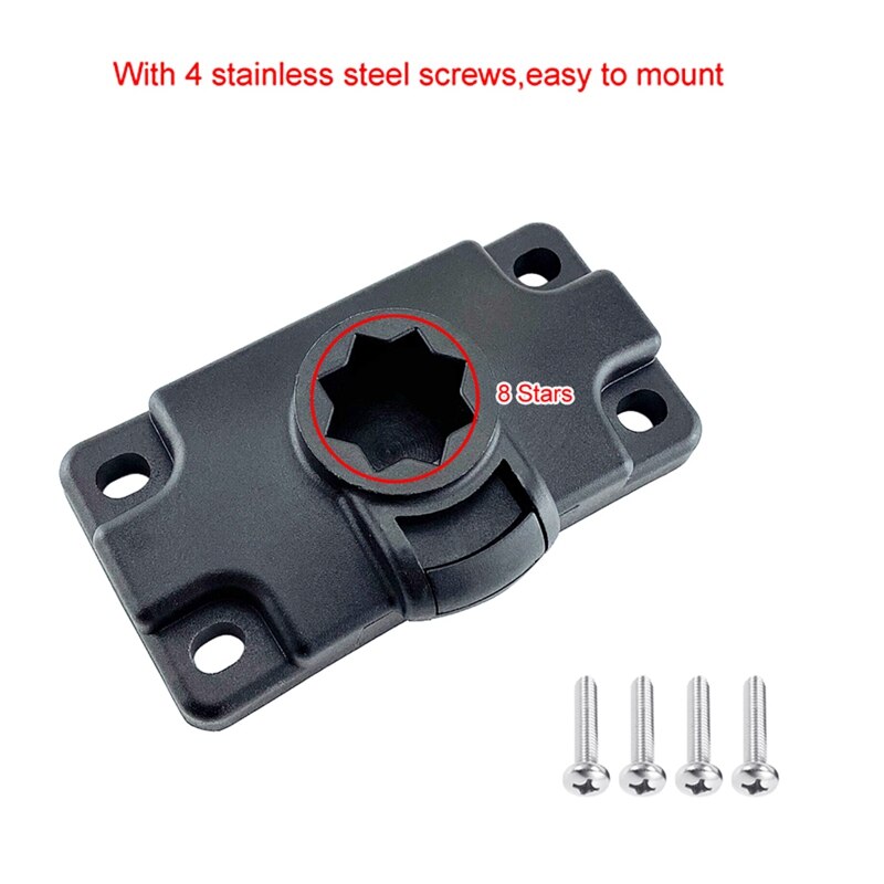 Inflatable Kayak Rod Holder Mount Base Boat Marine Sea Canoe Support Holder Pole Rack Fishing Tackle Rod Accessories