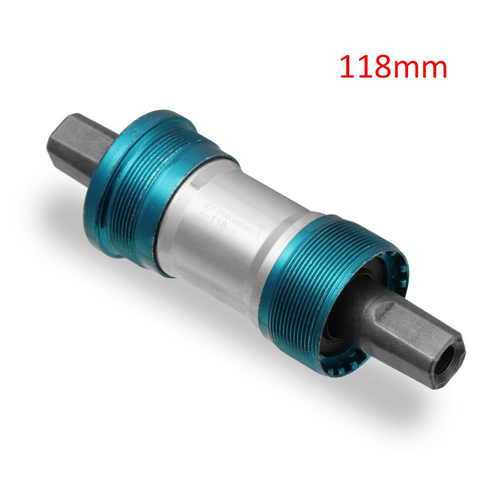68x103-127.5mm Aluminum Road Mountain Bike Bottom Bracket Bicycle Axle Square Taper Cartridge Sealed Bearing Bike Accessories: 68x118mm