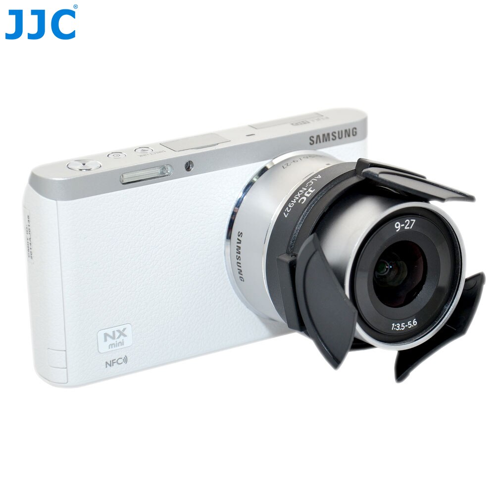 JJC Auto Tapa Del Objetivo para Samsung NX-M 9-27mm F3.5-5.6 ED OIS lente
