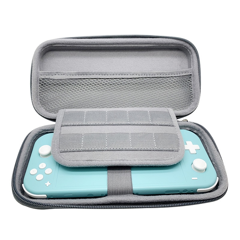 Switch Lite -kit de accesorios, bolsa de almacenamiento para Nintendo Switch Lite NS, funda protectora portátil de viaje, Color puro