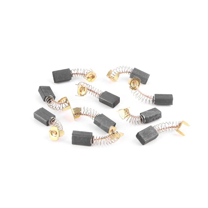 Meuleuse d'angle, outil électrique, brosse en carbone, marteau électrique, remplacement de brosse en Graphite, différentes tailles, 10 pièces: B