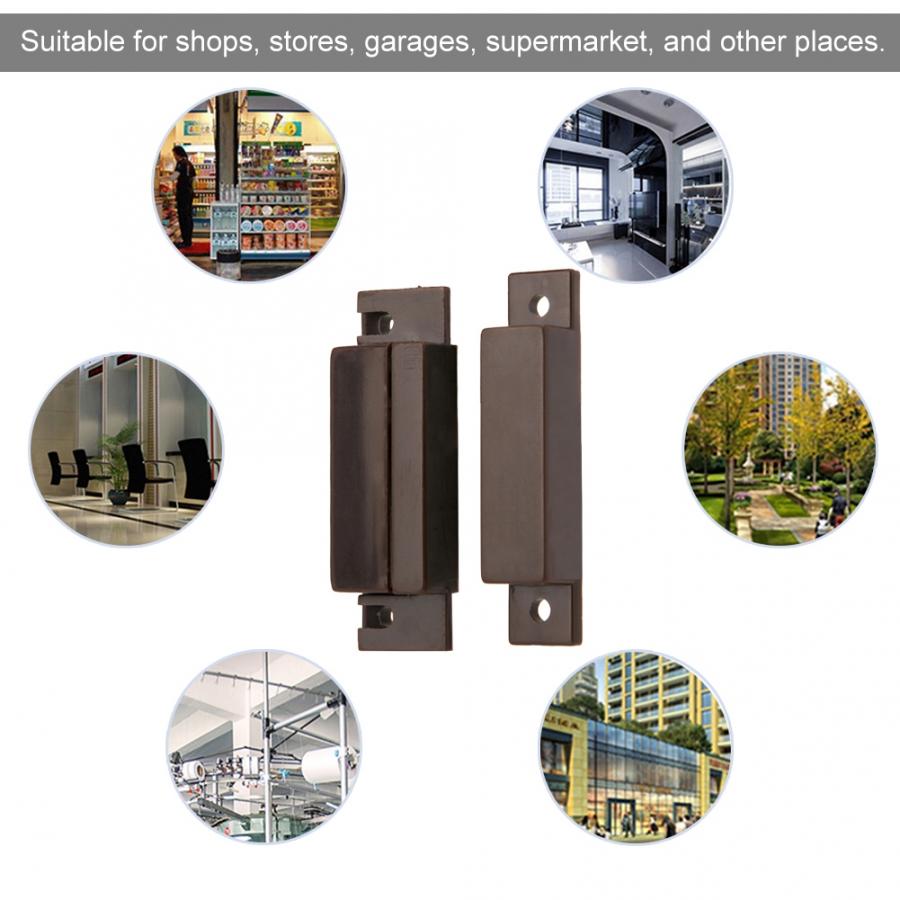 Deur raam magneetcontact alarm inbraakbeveiligingssysteem voor winkel garage supermarkt deurcontact alarm