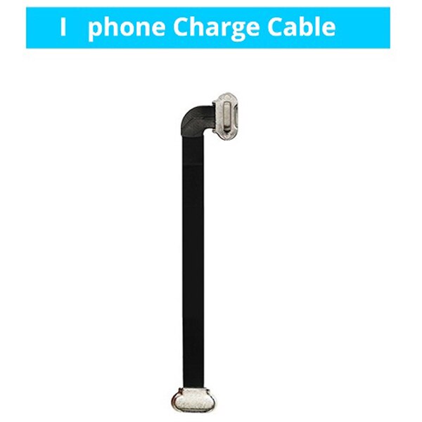 75mm Nahtlose Glatte 4 Ladung Typ C Kabel Mikro USB Kabel für Samsung Huawei Zhiyun Glatte 4: Schwarz