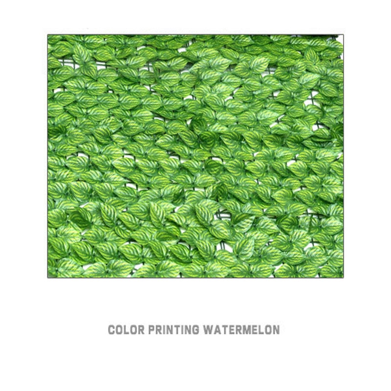 0.5MX3M Expandable Faux Privacy Fence Simulation Leaf Fence Garden Privacy Barrier Backyard Ivy Green Planting Fence Guardrail: A 0.5x3m