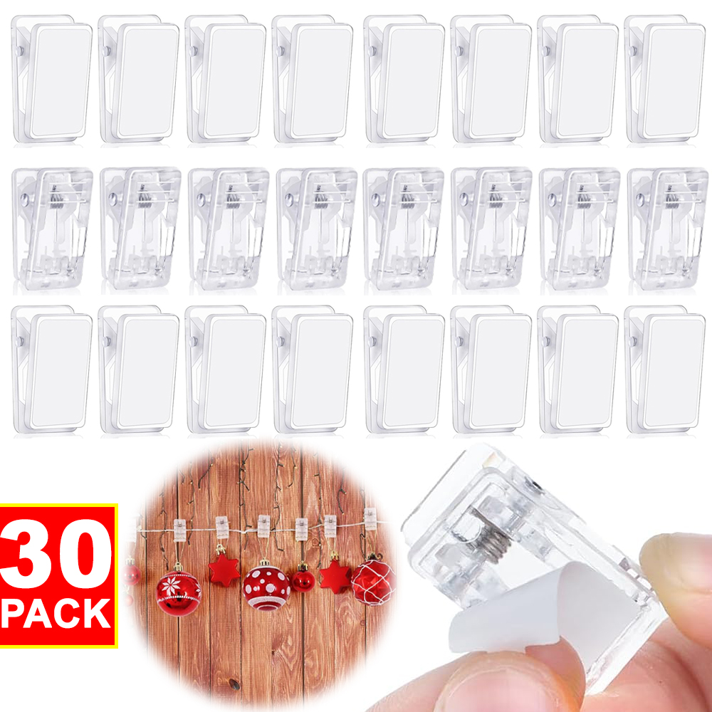 30/10/5/1PCS Selbstklebende Clips Papierklemmen Tapisserie Clips Foto Bild Poster Kunststoff Frühling Clip Schule DIY Dekoration