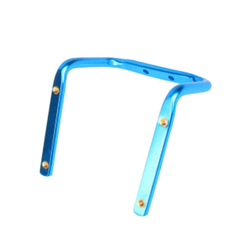 Convertidor de botellín de agua para bicicleta de montaña, adaptador de soporte doble para botella de agua, soporte para jaula: Blue