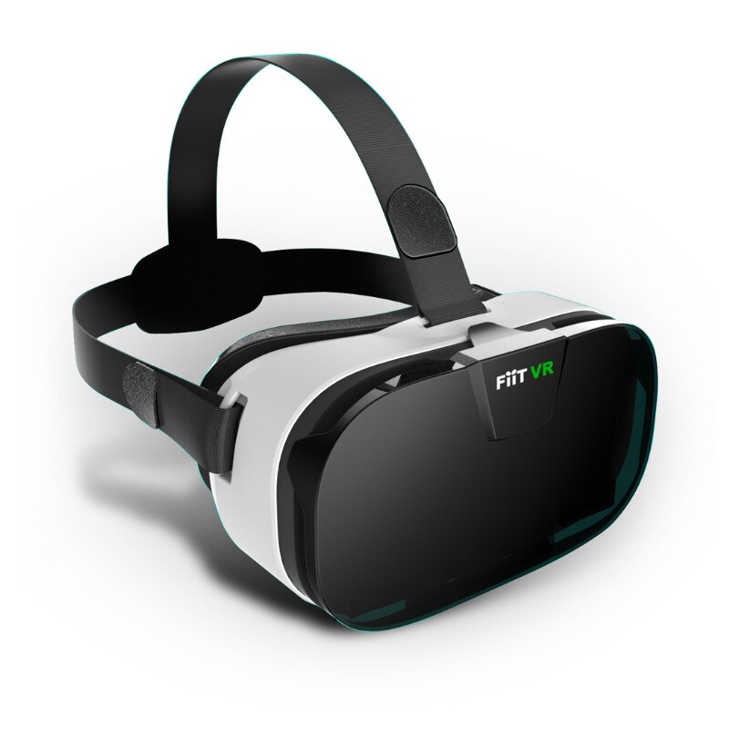 FIIT VR 2N Gläser Headset 3D Kasten Virtuelle Realität Brille Handy, Mobiltelefon 3D Video Helm für 4,0-6,2 Zoll Telefon Clever Bluetooth Controll: nur VR