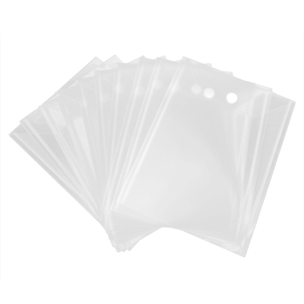 10pcs 24x18/18x13cm Stamp Collecting Bag Cutting Die Container Paper Card Making Stamp Dies Storage Case Template Holder Storage