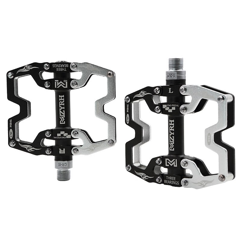 Bicycle Pedals Ultralight Aluminium Alloy Anti-Slip CNC BMX MTB Road Bike Pedal Cycling Sealed Bearing Bike Pedals: Chocolate