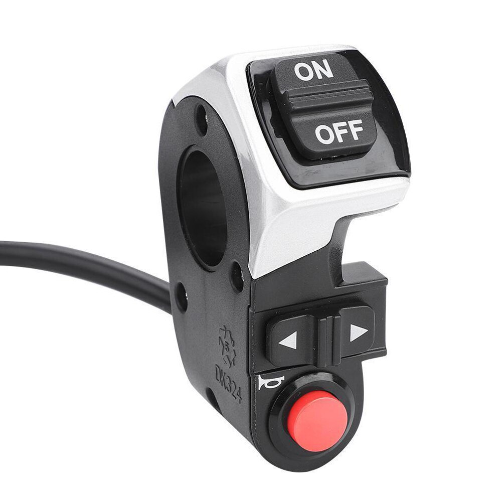 Blinklys baglygte kontakt led baglygte 3 in 1 kontrolkontakt elcykel scooter afbryder tilbehør