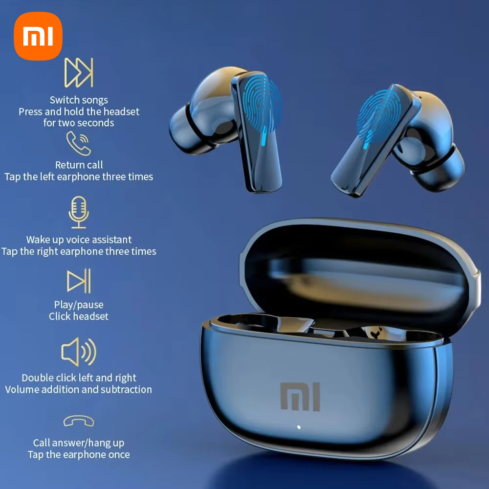 Xiaomi TWS Draadloze Bluetooth-headset Touch Control Microfoon Oordopjes Mate 50-hoofdtelefoon Ruisonderdrukkende in-ear handsfree met microfoon