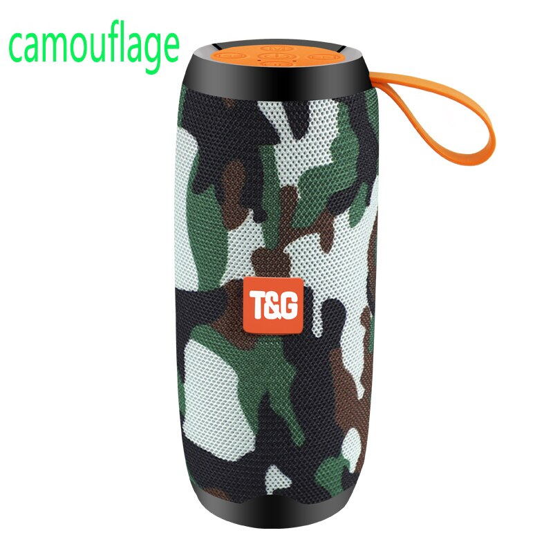 Waterdichte Bluetooth Speaker Sound Bar Luid Bluetooth Speaker Heavy Bass Stereo Luidsprekers Met Fm Radio Ondersteuning Xiaomi Huawei: camouflage